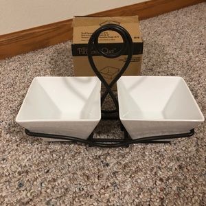 Pampered Chef Square Bowl Set